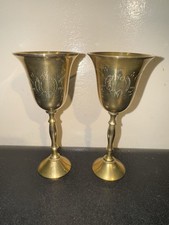 Vintage brass pair for sale  STOKE-ON-TRENT