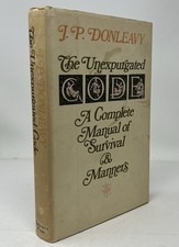 Unexpurgated Code Complete Manual Of Survival & Manners J. P. Donleavy 1st Ed., usado comprar usado  Enviando para Brazil