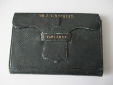 Victorian passport vellum for sale  MATLOCK