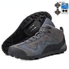 Sapatos masculinos de bicicleta MTB respiráveis sapatos de bicicleta com chuteiras SPD tênis de bicicleta de estrada comprar usado  Enviando para Brazil