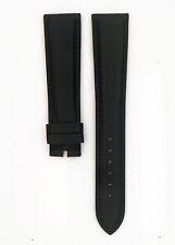 Autêntica pulseira de relógio Bvlgari em couro de bezerro acolchoado preto 19mm x 16mm NOVA, usado comprar usado  Enviando para Brazil