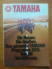 Yamaha prospekt 1976 gebraucht kaufen  Wiesloch