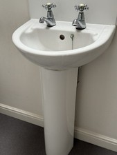 Cloakroom toilet pedestal for sale  DURHAM