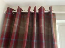 Dunelm pair tartan for sale  PLYMOUTH