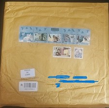 Lettera con francobollo usato  Roma