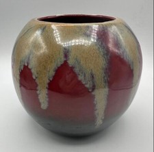 Blumenvase keramik beige gebraucht kaufen  Bad Homburg v. d. Höhe