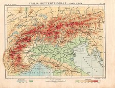 Carta geografica antica usato Carta geografica antica usato  Lecco