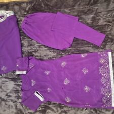 Plum kameez churidar for sale  YARM