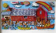 Charles fazzino motif gebraucht kaufen  Dormagen