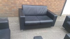 Black faux leather for sale  WEDNESBURY
