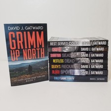 DCI Harry Grimm Series #1-8 Lot Of Paperback Books David J. Gatward Crime comprar usado  Enviando para Brazil