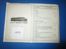 11673 macchi dépliant d'occasion  Caderousse