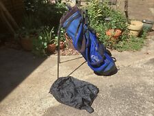 Bolsa de golfe Callaway azul alça dupla suporte patrulha amanhecer com capa de chuva comprar usado  Enviando para Brazil