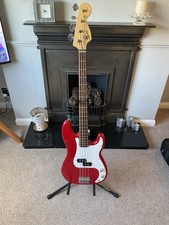 Squier bass guitar for sale  HAILSHAM