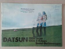 Datsun 100a saloon for sale  BOURNE
