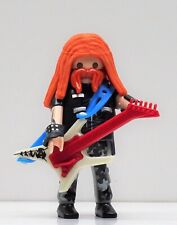 Heavy Metal Guitarrista A Playmobil Zu Músico Falda Sänger E - Guitarra Custom, usado comprar usado  Enviando para Brazil