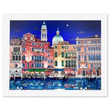 Liudmila Kondakova, "Hotel Rialto" Edição Limitada Serigrafia, Numerada e Manual comprar usado  Enviando para Brazil