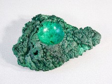 Scultura malachite grezza usato  Torino