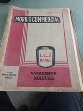 Workshop manual morris for sale  NEWPORT