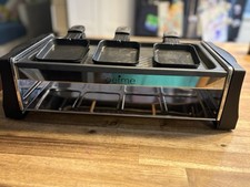 Parrilla eléctrica interior antiadherente para raclette 8 personas segunda mano  Embacar hacia Mexico