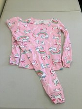 Novo Conjunto de Pijama Carter's Unicórnio Arco-íris Meninas Ajuste Confortável Muitos Tamanhos Criança comprar usado  Enviando para Brazil