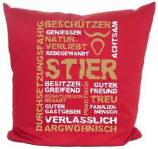 Kissen 40x40 sternzeichen gebraucht kaufen  Großhartau