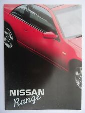 Nissan brochure 1990 for sale  BOURNEMOUTH