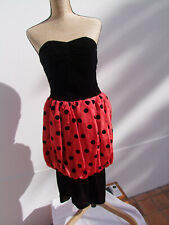 Robe vintage velour d'occasion  Isigny-sur-Mer