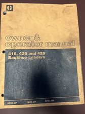 Retroexcavadora manual CAT 416, 426 y 428 segunda mano  Embacar hacia Mexico