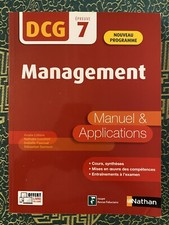 Dcg management manuel d'occasion  Paris XV