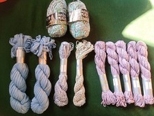 Wollpaket bändchen effektgarn gebraucht kaufen  Saarbrücken