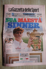 Jannik sinner gazzetta usato  Gavardo