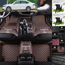 Tapetes de assoalho de carro acessórios interiores couro personalizados para Nissan Versa Sentra comprar usado  Enviando para Brazil