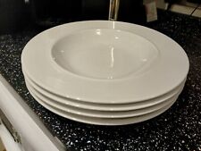 Denby white rimmed for sale  COLNE