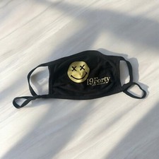 Usado, máscara facial preta lavável Happy Face pechinchas ofertas vendas 1940 quarenta empresas compras comprar usado  Enviando para Brazil