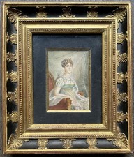 Tableau ancien miniature d'occasion  Paris XVII