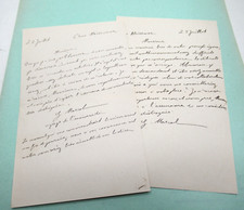 Gabriel marcel autographe d'occasion  Coulaines