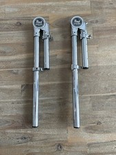 Par de Sistema PEARL UNI-LOCK Rack Tom Suporte de Braço de Tambor Cromado Longo 7/8" comprar usado  Enviando para Brazil