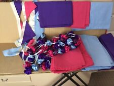 wedding bunting purple for sale  HULL