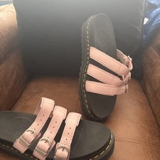 Martens leather 3buckle for sale  SUNDERLAND