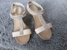 Cream diamante wedge for sale  SHILDON