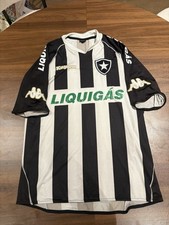 Kit Botafogo FC 2007-08 Jersey Tamanho M Masculino #9 Kappa Brazilian League Y2K comprar usado  Enviando para Brazil