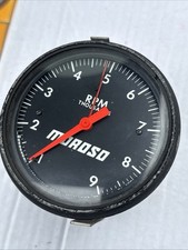 Tacômetro mecânico vintage Moroso Jones 9k 9000 RPM 4 1/2” Hot Rod Muscle comprar usado  Enviando para Brazil