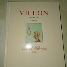 Villon oeuvres illustré d'occasion  Marseille XII