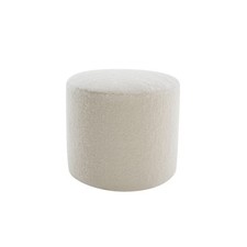 Round pouf ottoman for sale  USA