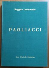 Ruggero leoncavallo pagliacci usato  Cosenza