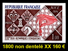 Dentelé echecs nice d'occasion  France