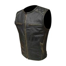Moto gilet pelle usato  Cesano Maderno