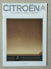 Brochure citroën 2400 d'occasion  Bohain-en-Vermandois