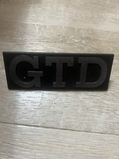 Logo calandre gtd d'occasion  Bourg-Saint-Andéol